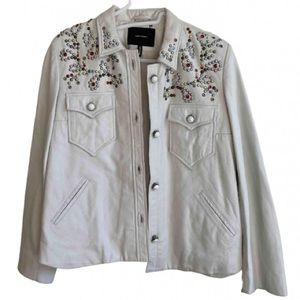 HOLD Isabel Marant Craig Leather Studded Jacket